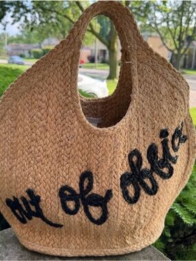 Shiraleah Chicago Designer 100% Jute BIG BAG GORGEOUS!